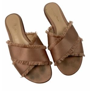 Gianvito Rossi Barth Blush Stain Flat Slip On 38.5